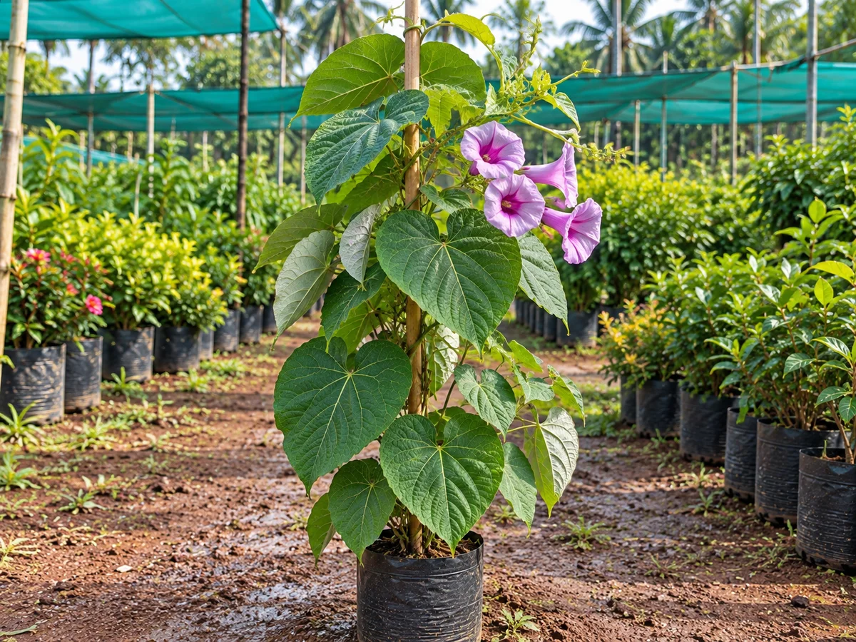 Elephant Creeper — Samudra Pala (Woolly Morning Glory)